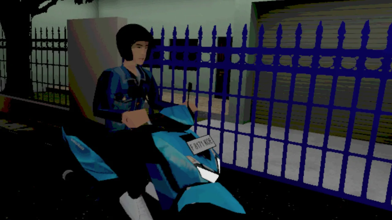 Official Pikabuu Home screenshot showing a dim room inside the house
